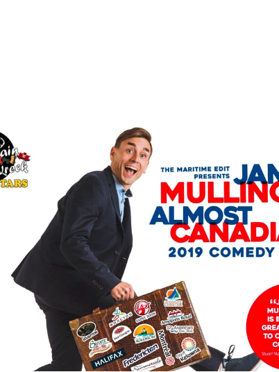 James Mullinger Almost Canadian 2019 Comedy Tour